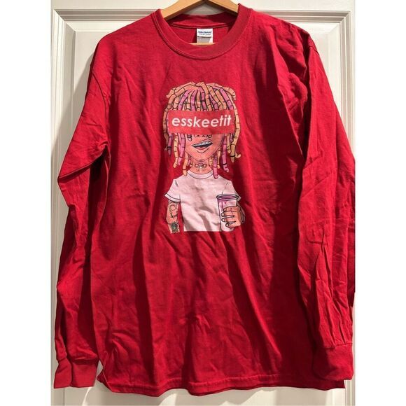Lil Pump Esskeetit Long Sleeve T-shirt size Medium - Picture 1 of 2